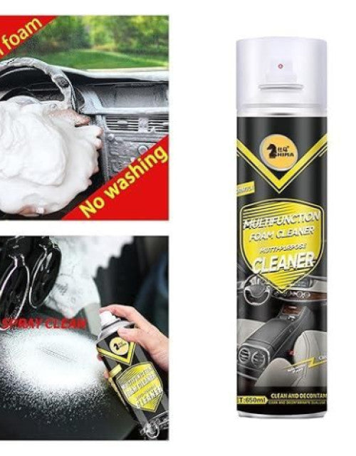 Foaming Car Interior Cleaner Multipurpose Foam Cleaner Spray 650ML